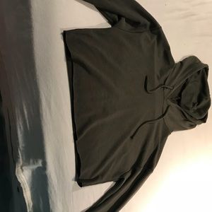 Cropped hoodie